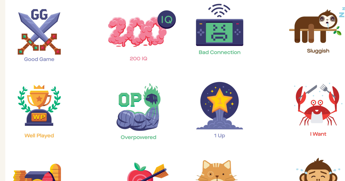 Facebook Sticker Sprite Facebook Stickers